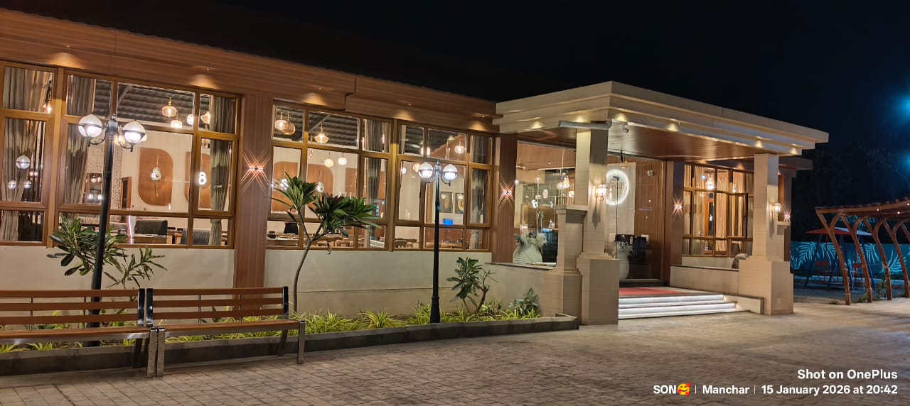 Best Veg food at The Silk Route Resort, Manchar