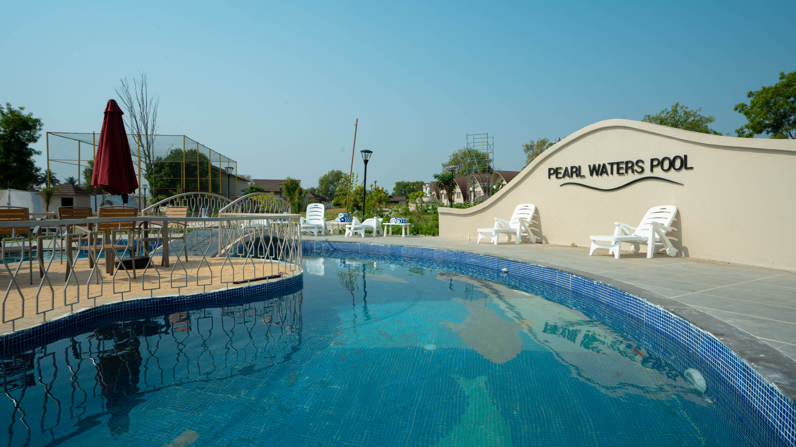 Swmming pool at The Silk Route Resort